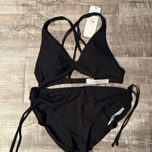 CRZ YOGA Black Bikini Set